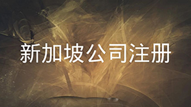 新加坡公司注册